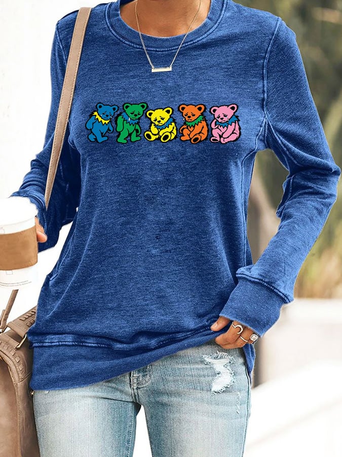 ๐ฅBuy 3 Get 15% Off Women's Casual Printed Sweatshirt