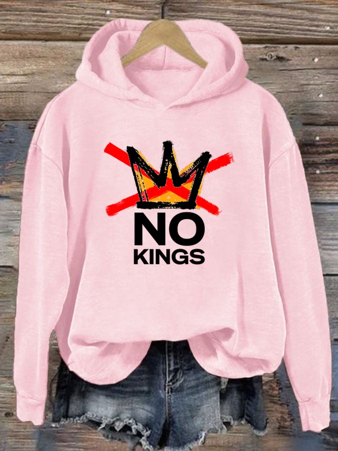🔥Buy 3 Get 15% Off Women's America has No Kings Printed Casual Hoodies