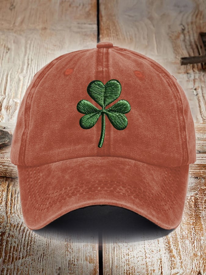 Unisex Distressed Cotton St. Patrick's Day Hat