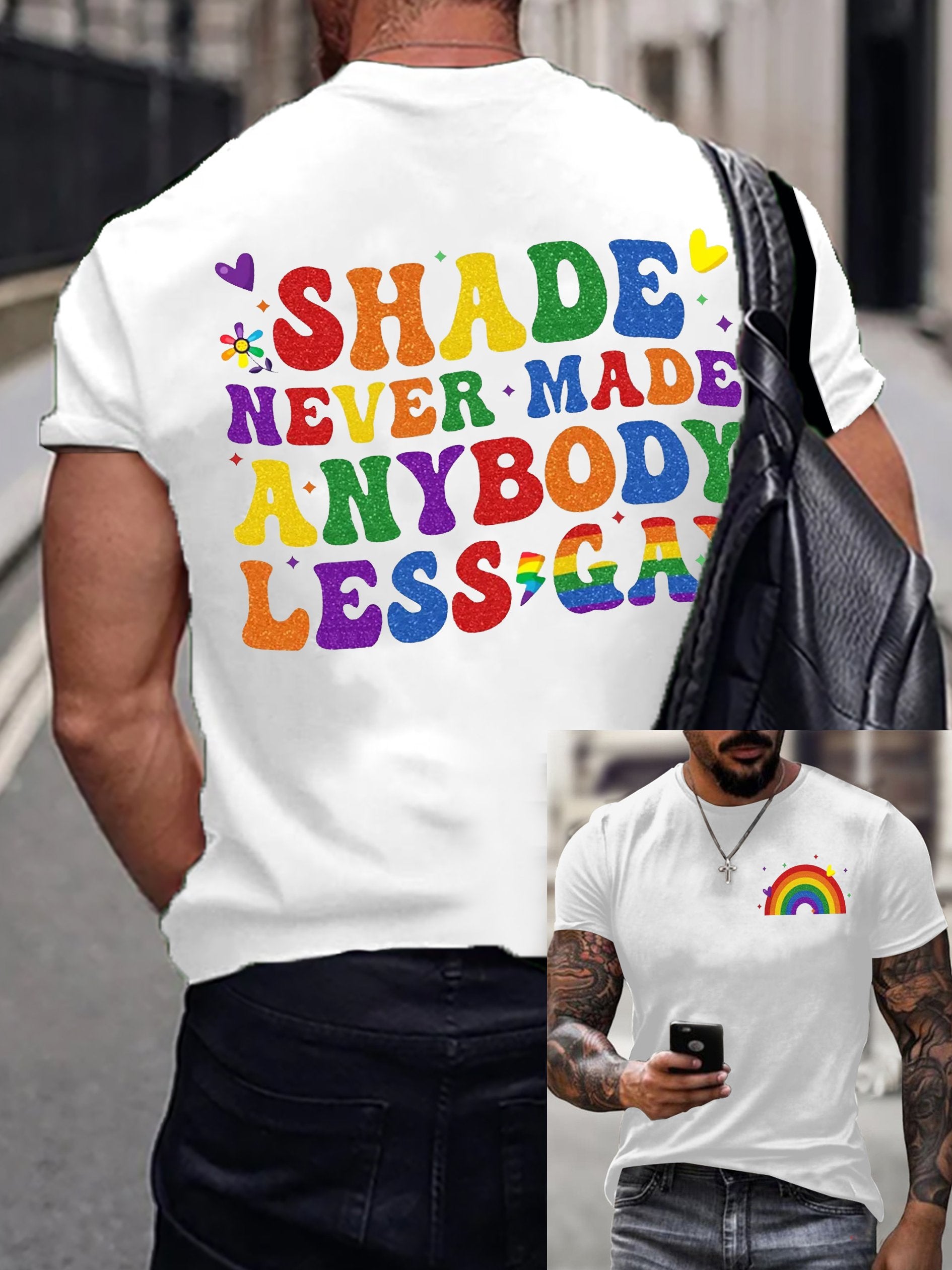 Men's Pride Month Print T-Shirt