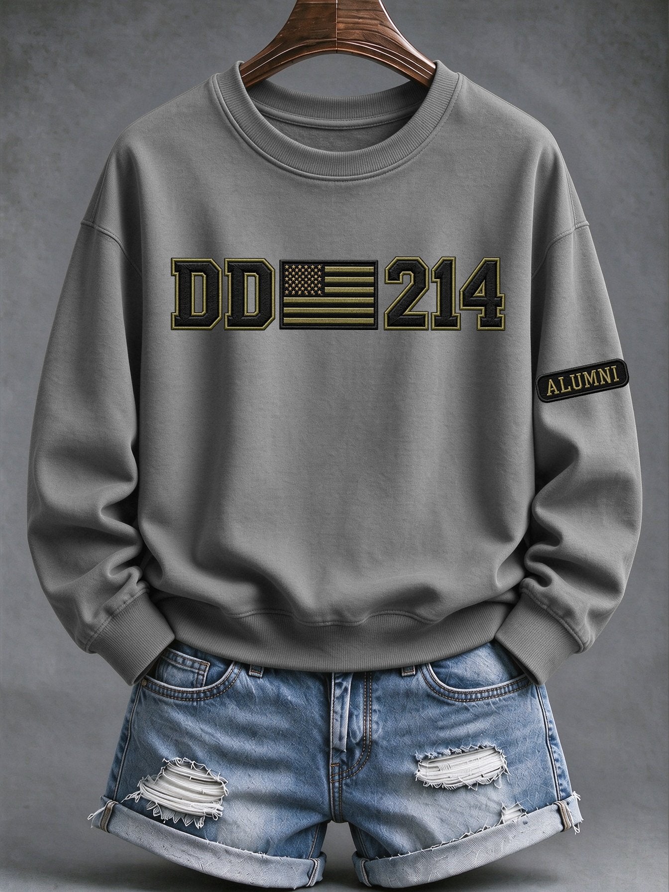 Women's Veteran DD-214 Print Casual Top