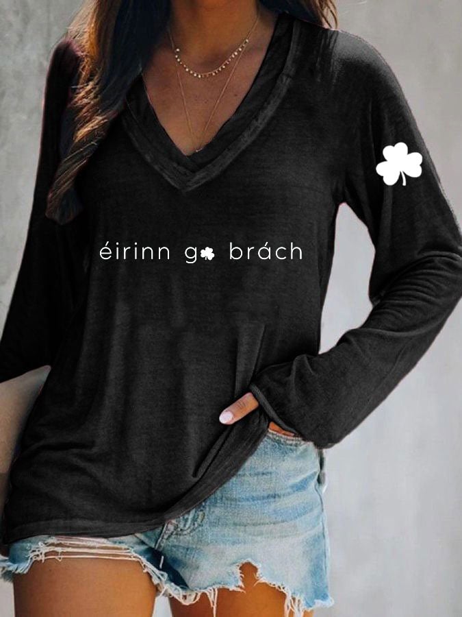 Women’s Erin Forever Printed V-Neck T-Shirt