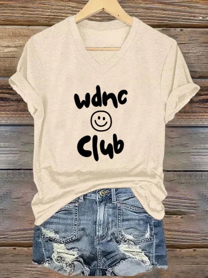 Women's Retro Funny Proud Member Of Club Menopause Perimenopause Print T-Shirt