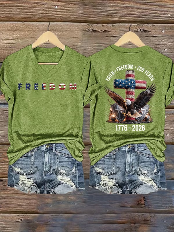 Women's American 250th Print T-Shirt