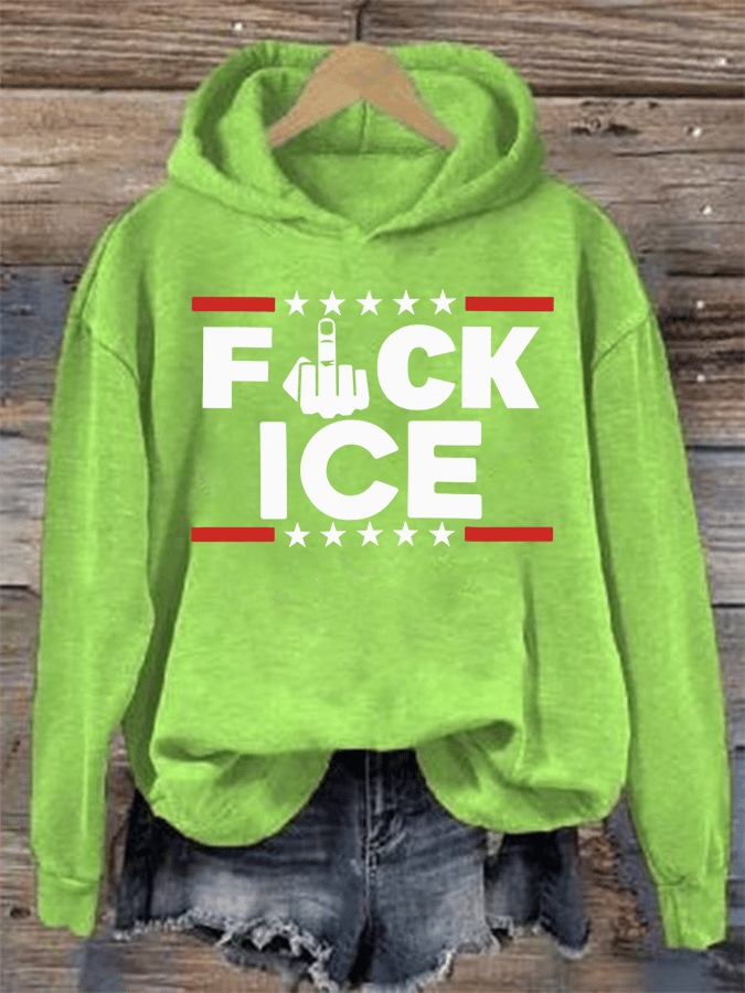 Women's ICE Print Hoodie