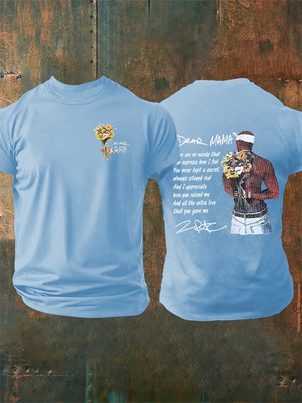 Men's DEAR MAMA Printed T-Shirt