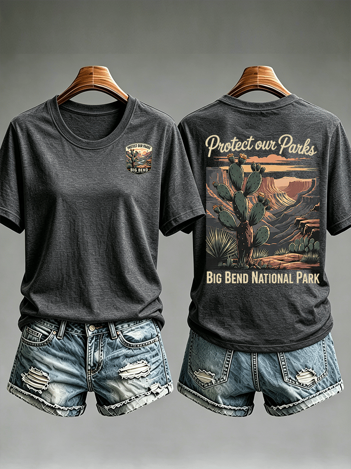 Women's Protect our Parks - Big Bend National Park T-Shirt