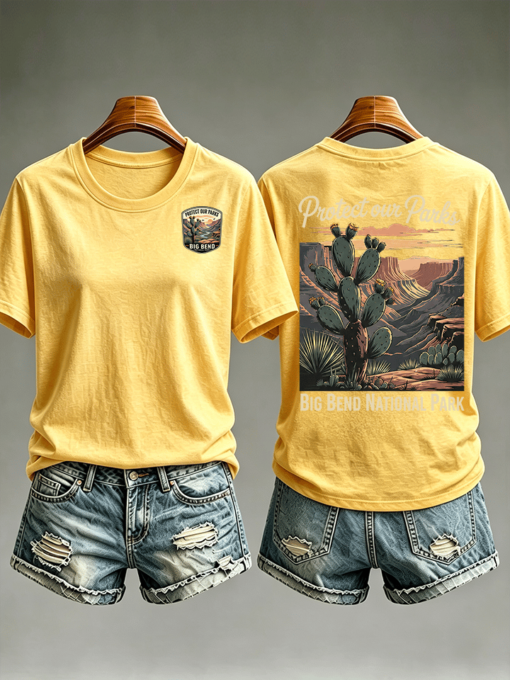 Women's Protect our Parks - Big Bend National Park T-Shirt