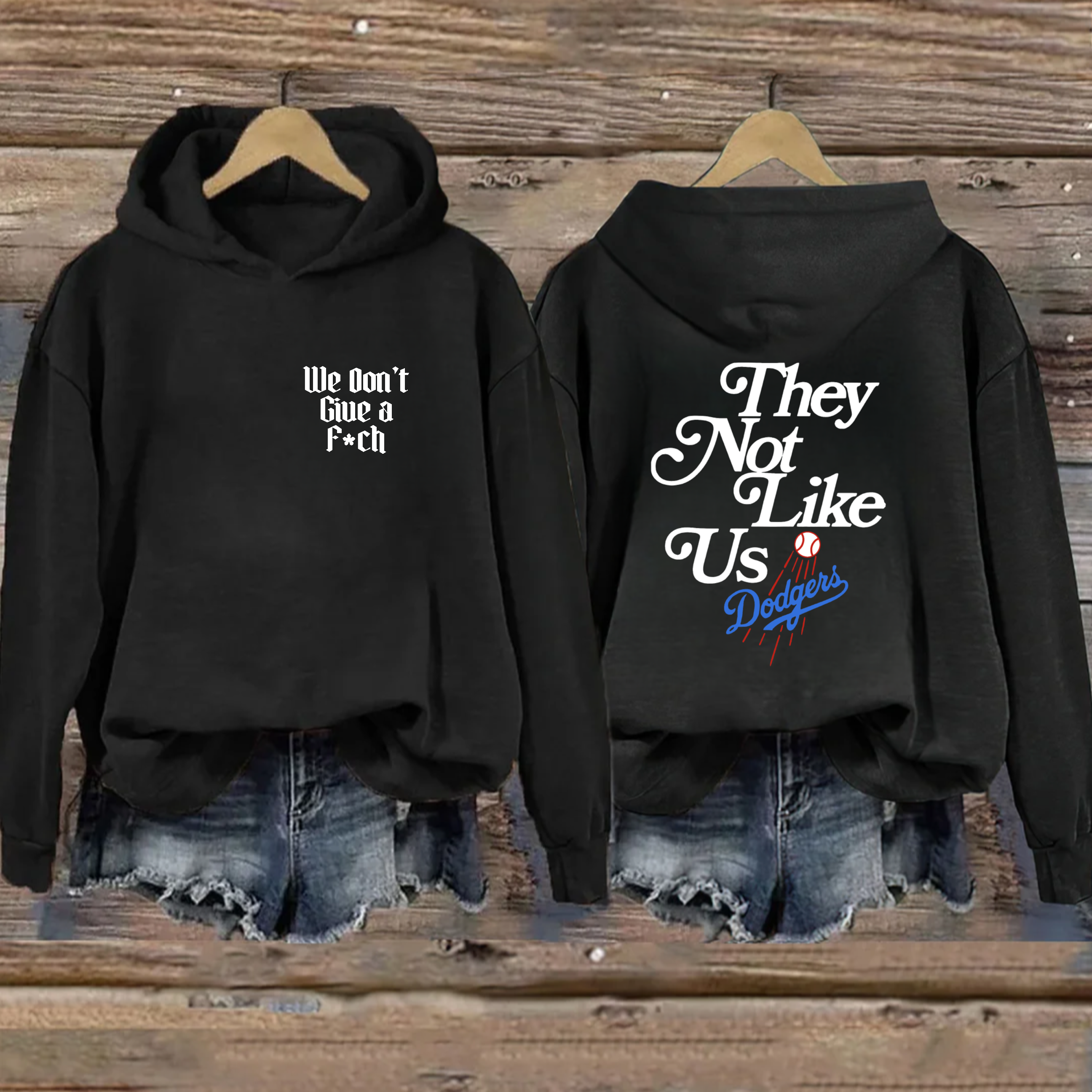 Dodger Baseball Hoodie