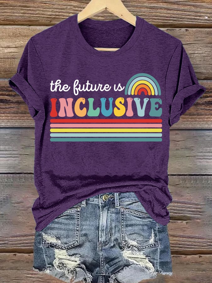 Women's The Future Is an Inclusive Print T-Shirt