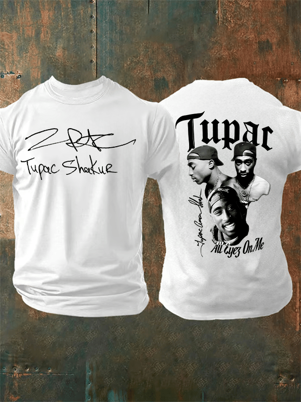 Men's Character Signature Print T-shirt