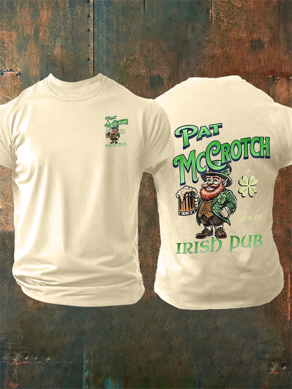 Men's Pat McCrotch Irish Pub since '69 Print T-Shirt