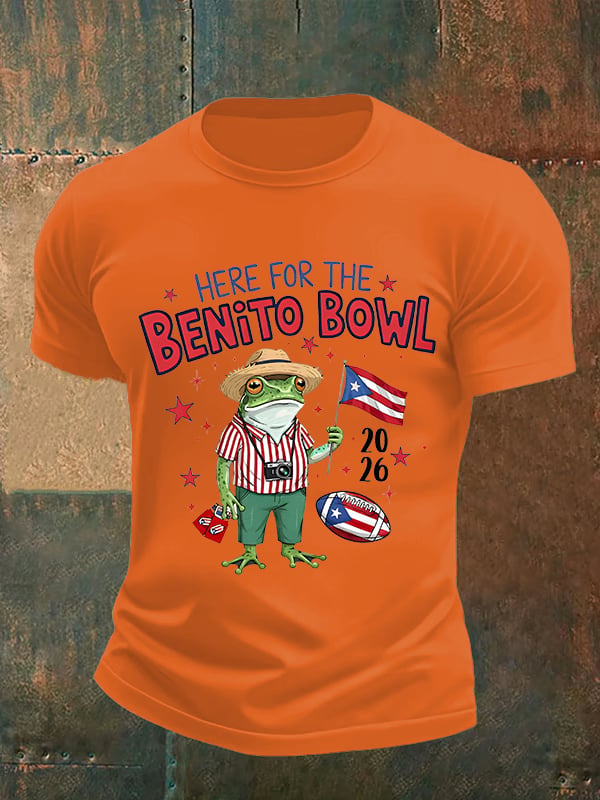 Men's Benito Bowl Puerto Rico Football T-Shirt
