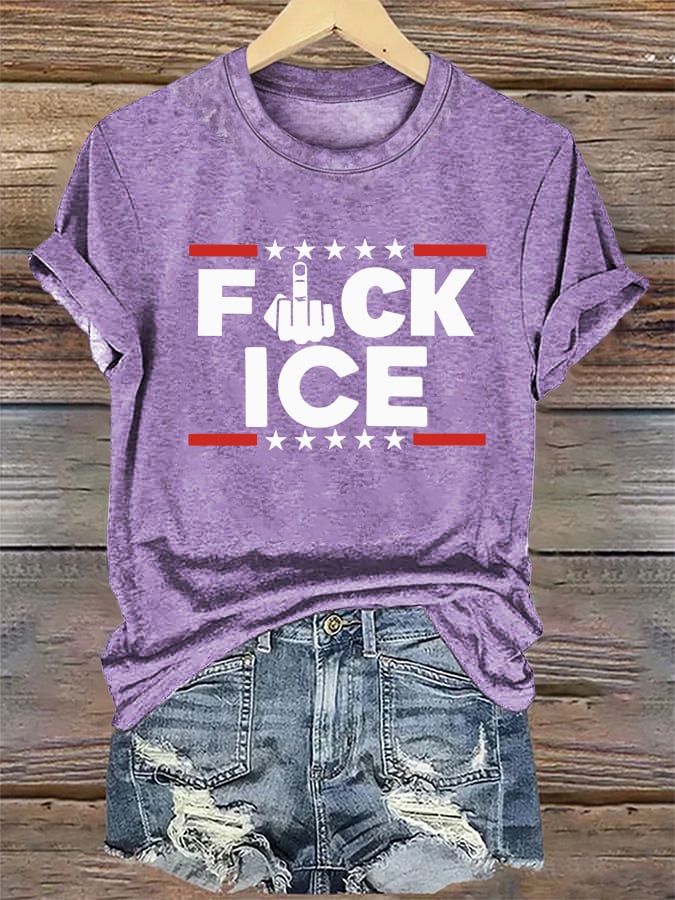 Women's ICE Print T-Shirt