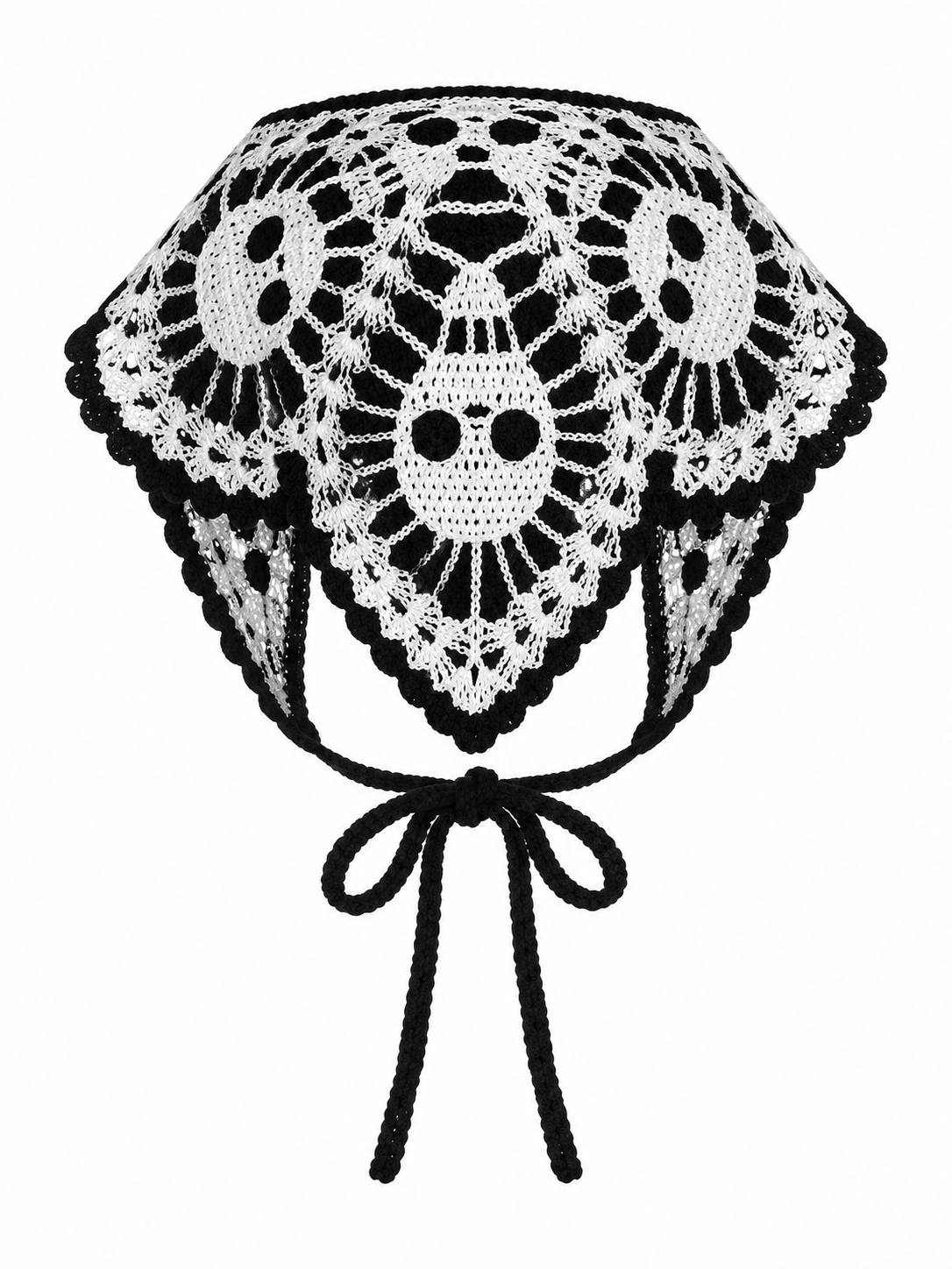 ๐ Halloween Style Deal โ Boho Ghost Print Head Scarf ๐ป Cute Seasonal Hair Accessory for Festive Looks ๐ฆ