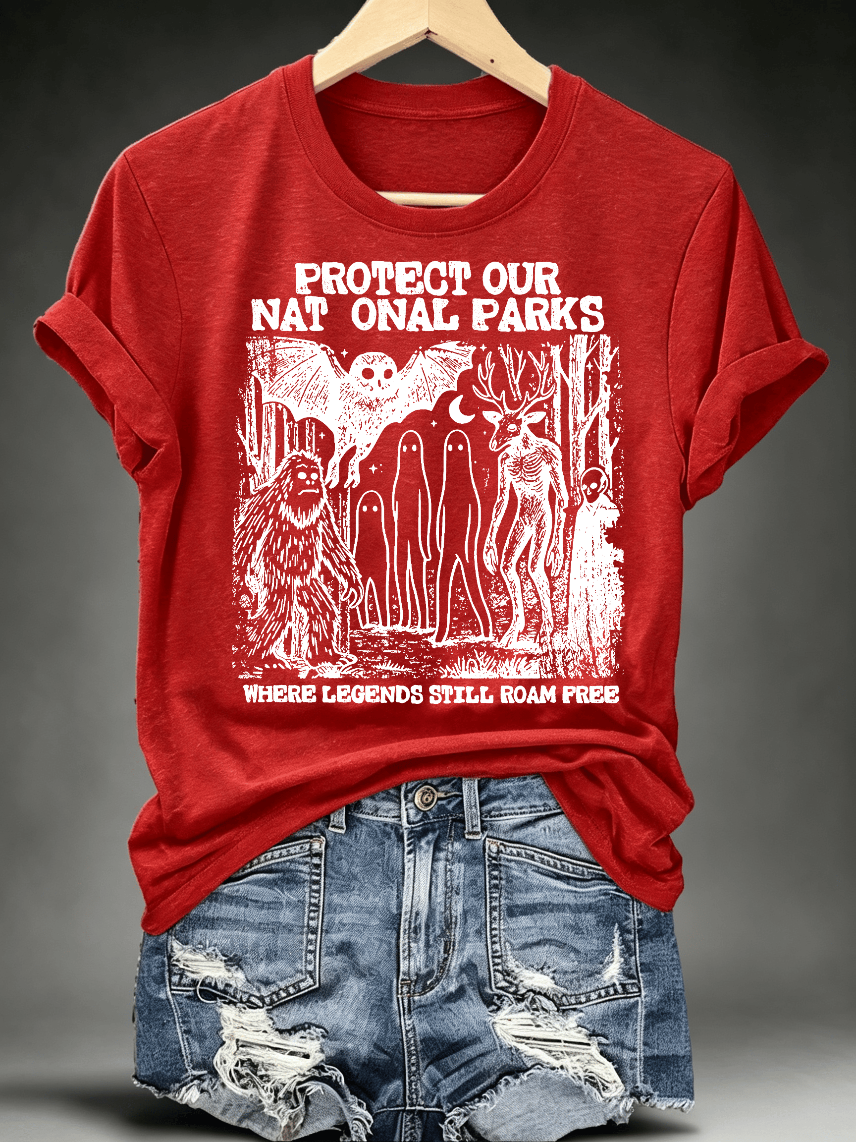 Women's Vintage Protect Our Parks T-Shirt