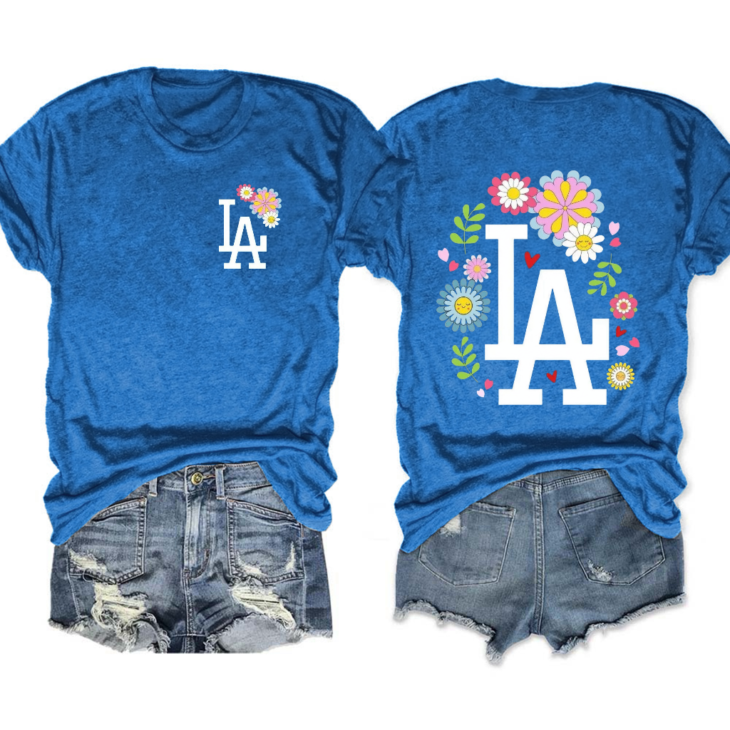 Dodgers Floral Tee