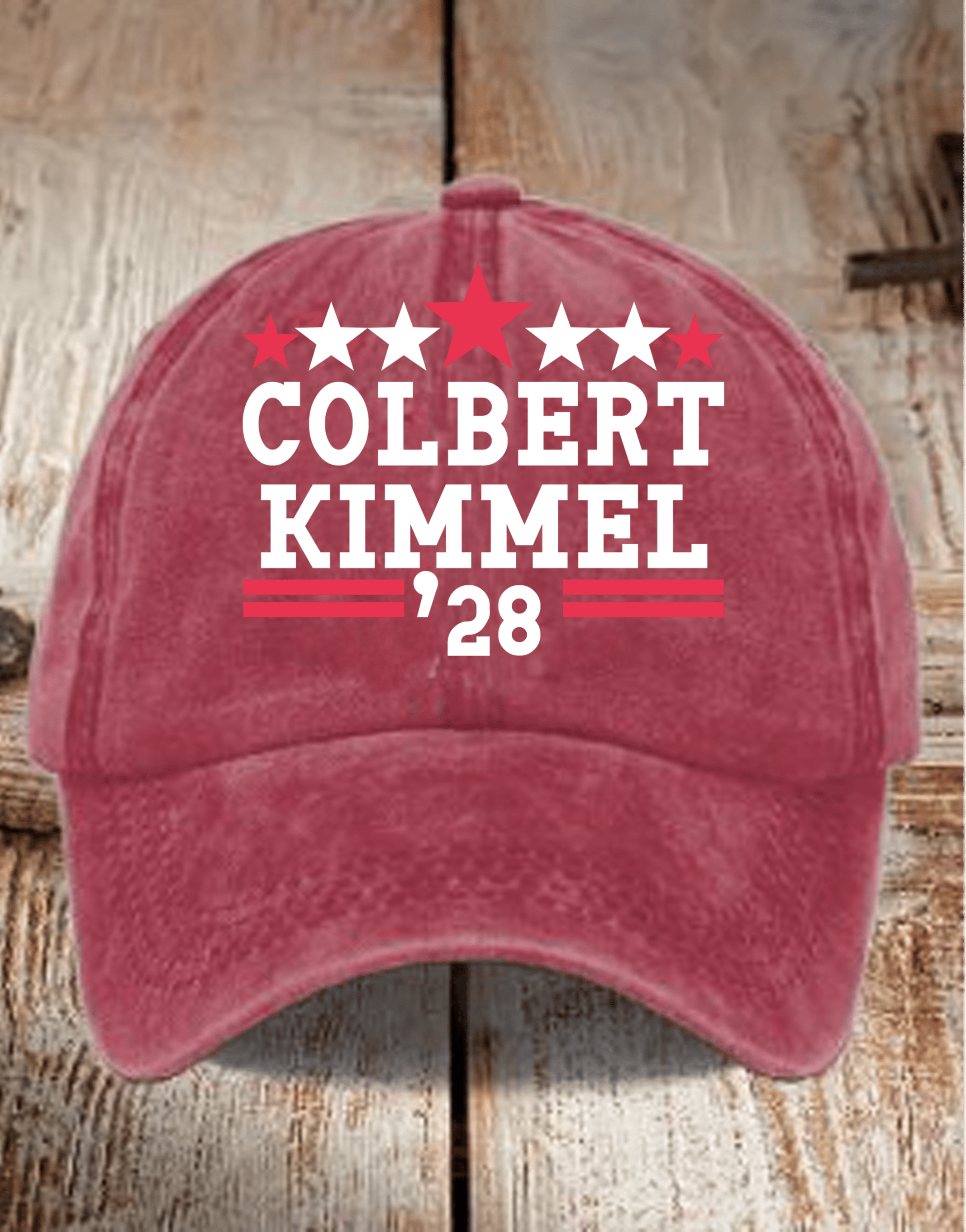 Unisex Talk Show Colbert Kimme 2028 Print Cap