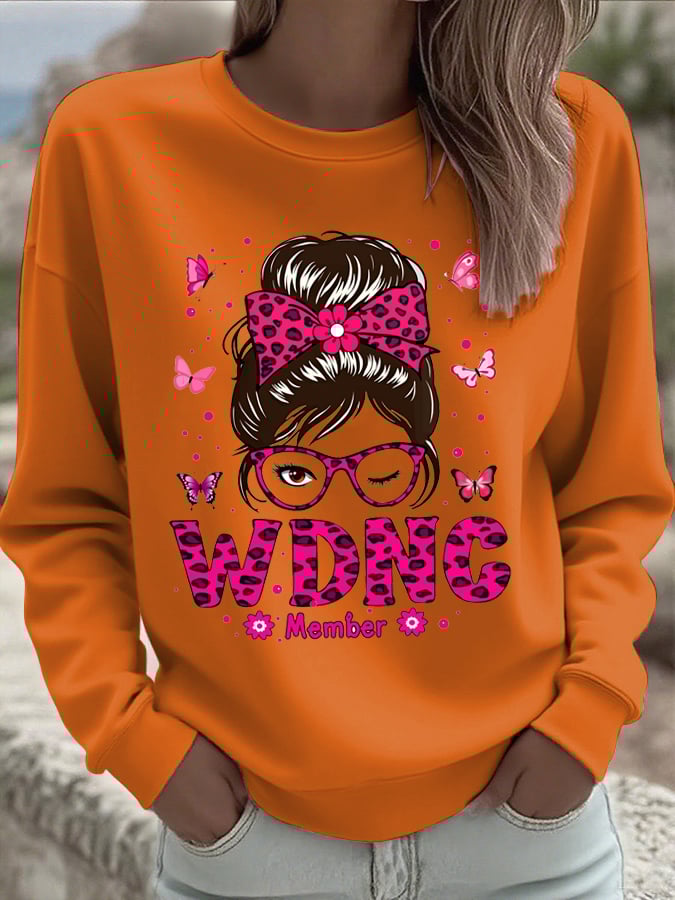 Women's WDNC Menopause & Perimenopause Printed Sweatshirt