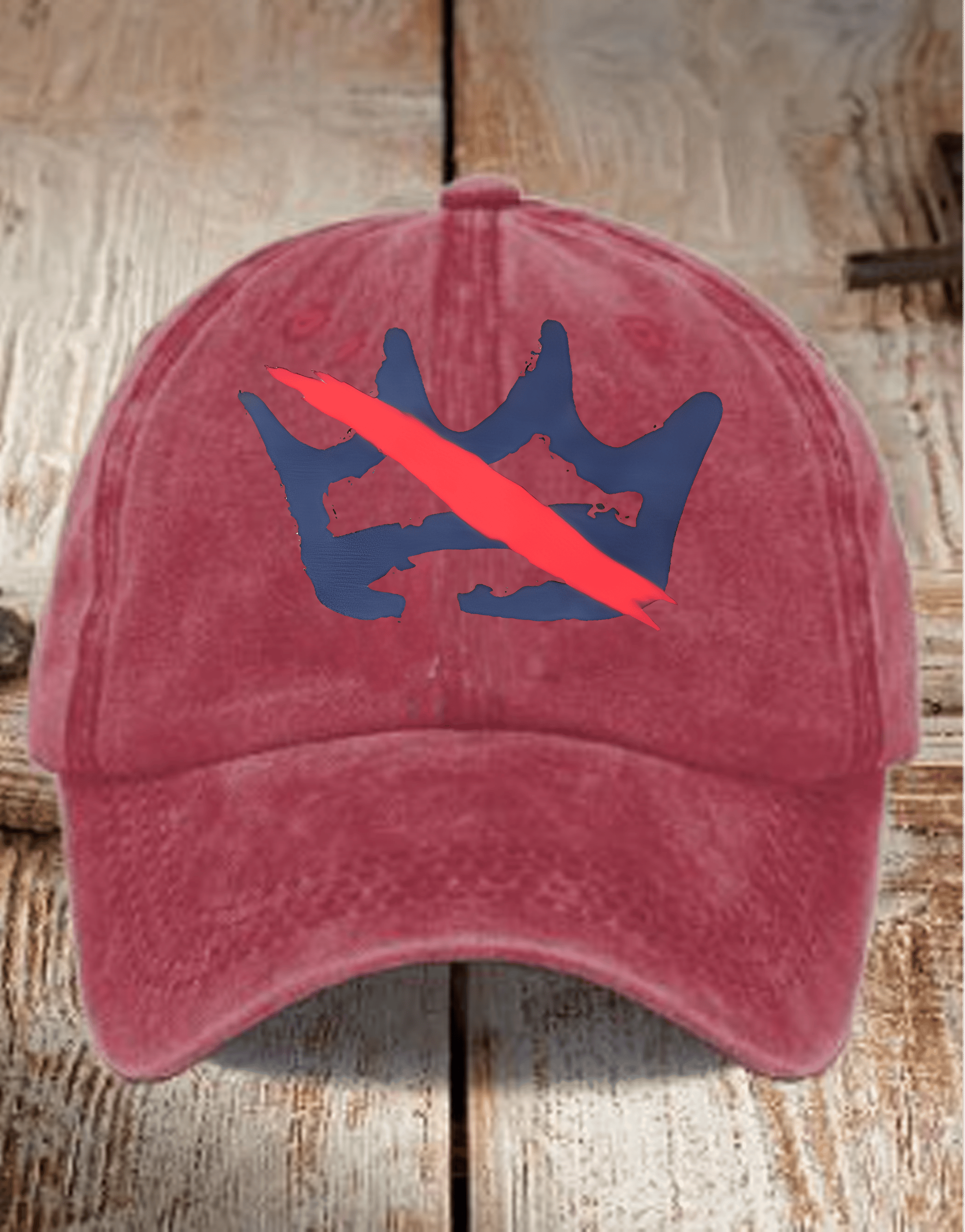 Unisex America has no kings Printed Casual Hat