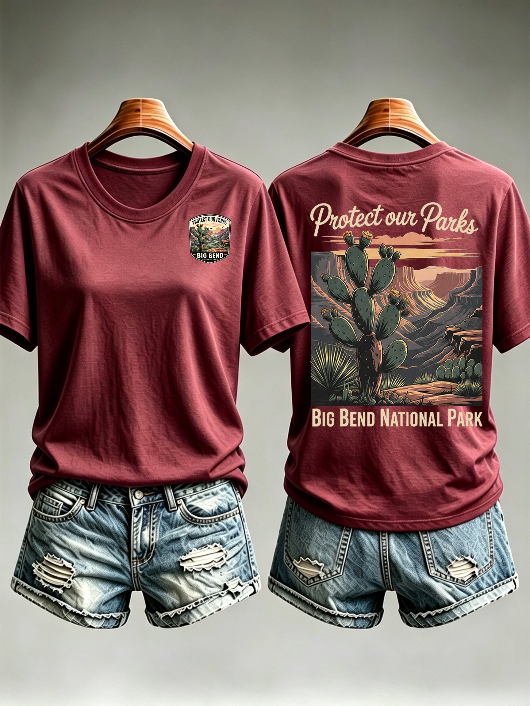 Women's Protect our Parks - Big Bend National Park T-Shirt