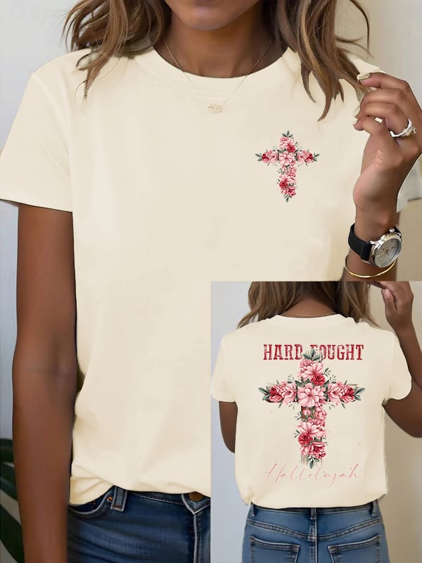 Women's Floral Christian T-shirt