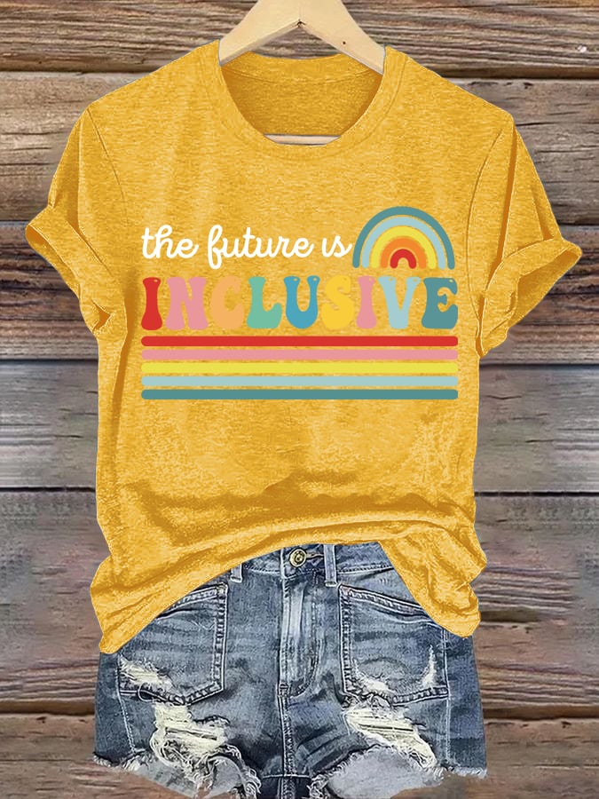 Women's The Future Is an Inclusive Print T-Shirt