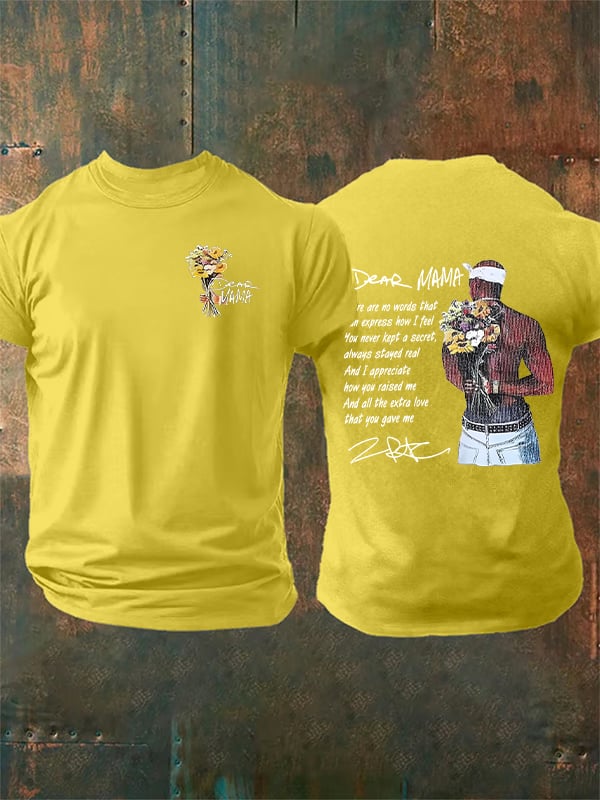 Men's DEAR MAMA Printed T-Shirt
