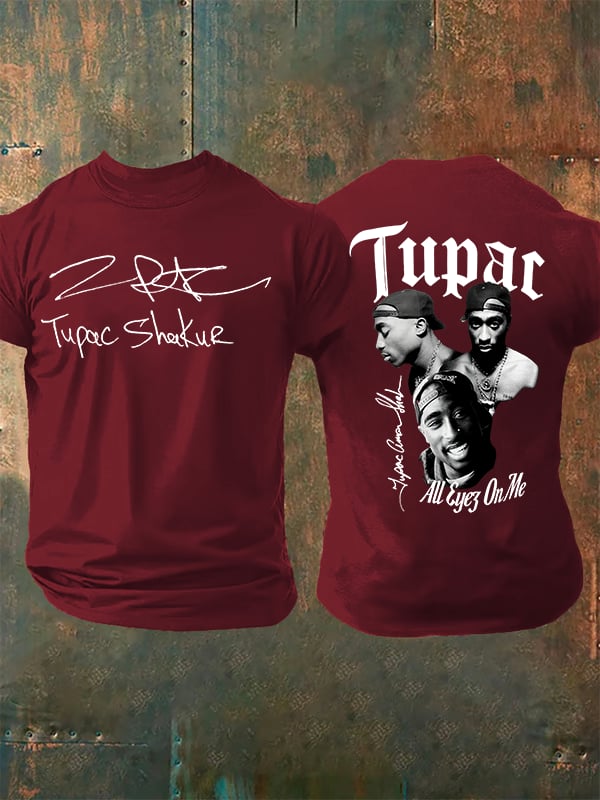 Men's Character Signature Print T-shirt