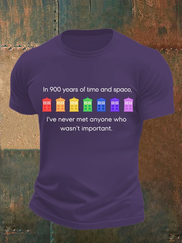Men's Pride Rainbow Police Box , LGBT Pride Month T-shirt