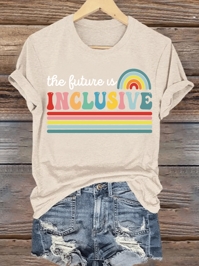 Women's The Future Is an Inclusive Print T-Shirt