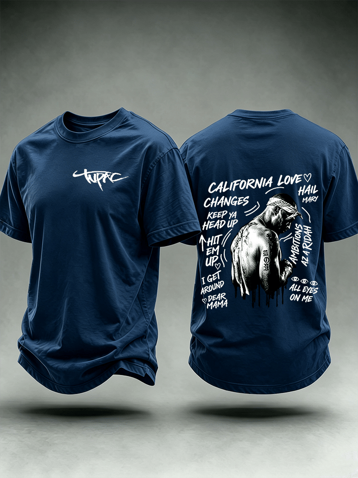 Men's Old School Rap Culture Iconic Hip Hop Legend Tee