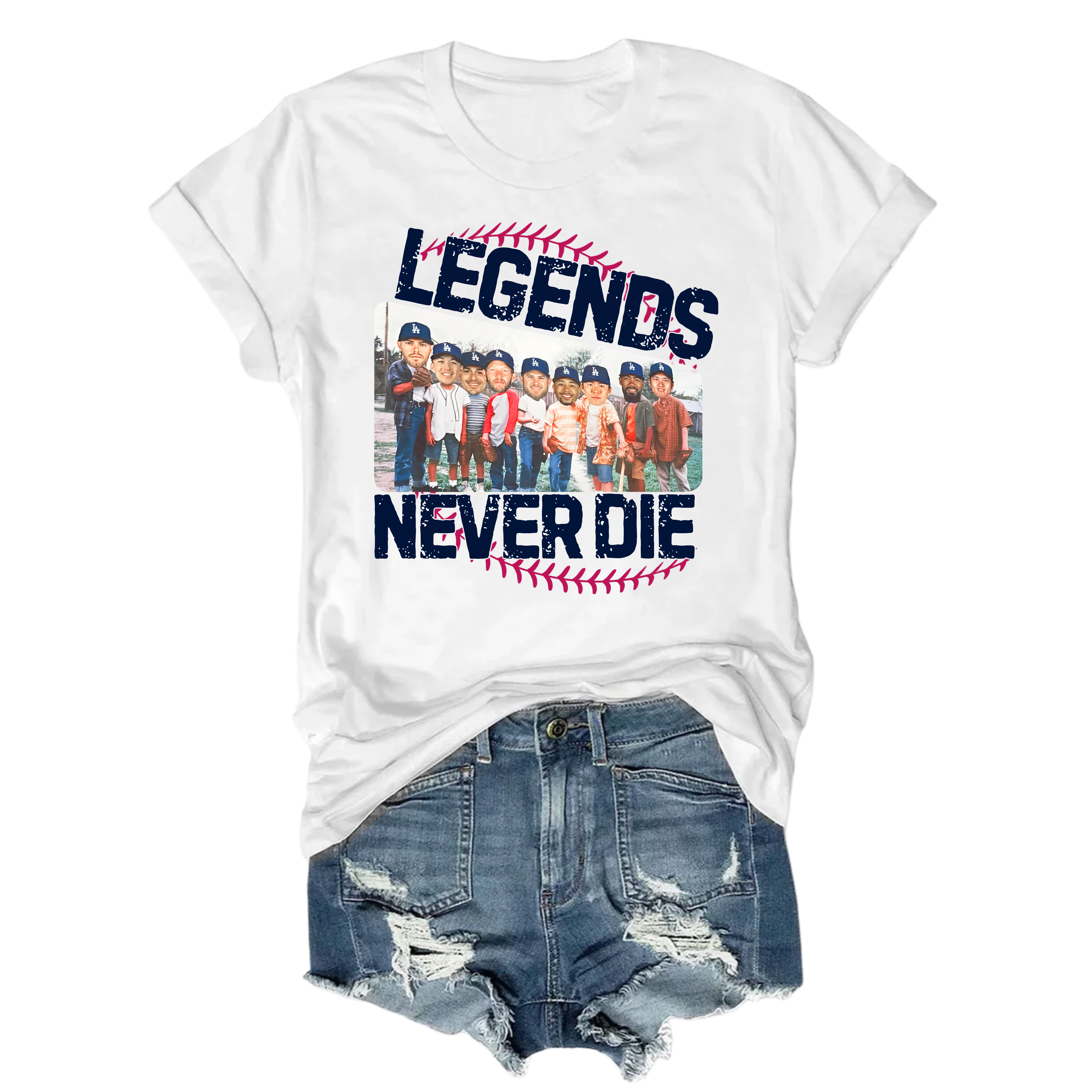 Legends Never Die Dodgers Tee