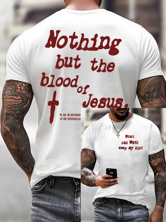🔥Buy 3 Get 15% Off🔥Men'S Casual Faith Short-Sleeved T-Shirt