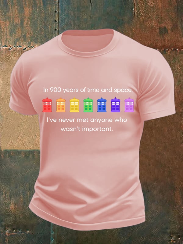 Men's Pride Rainbow Police Box , LGBT Pride Month T-shirt
