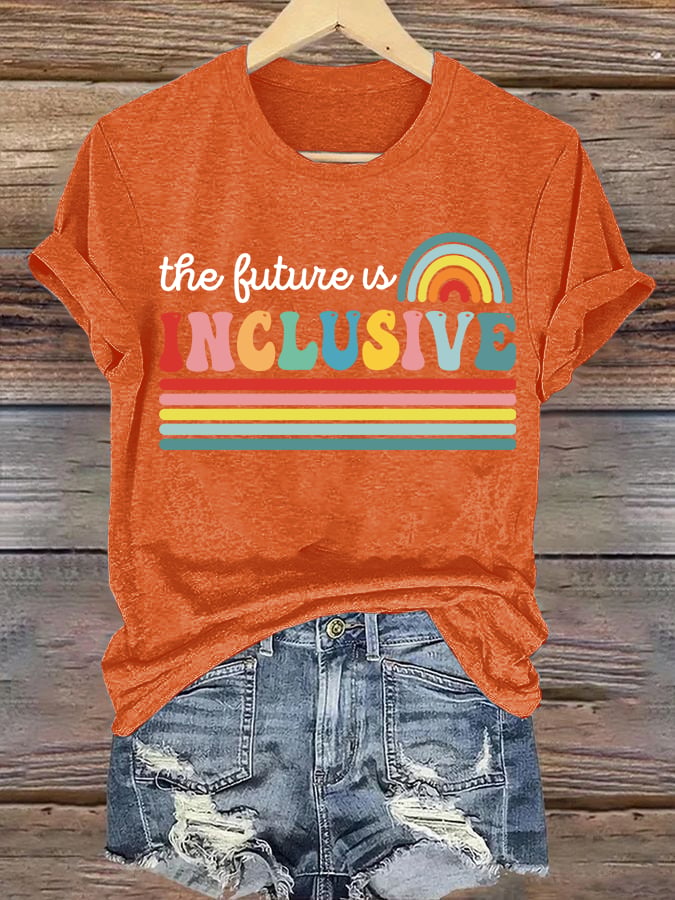 Women's The Future Is an Inclusive Print T-Shirt