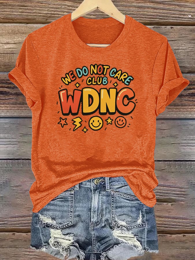 Women's Retro Funny Proud Member Of Club Menopause Perimenopause Print T-Shirt