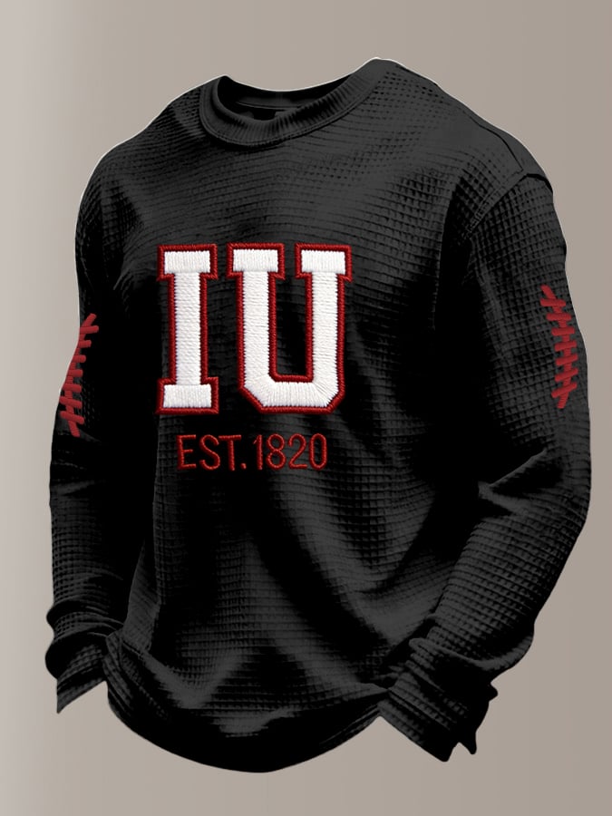 Men's Football Printed Casual Top