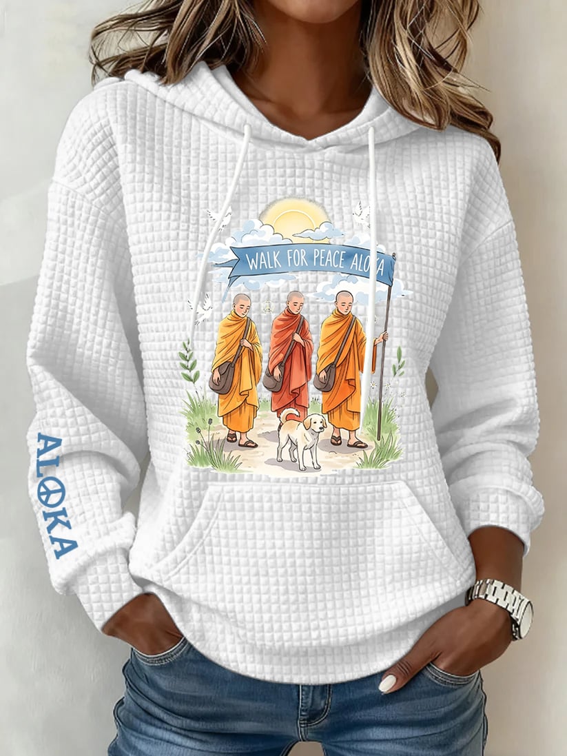 Women's Walk For Peace Art Print Sweatshirt
