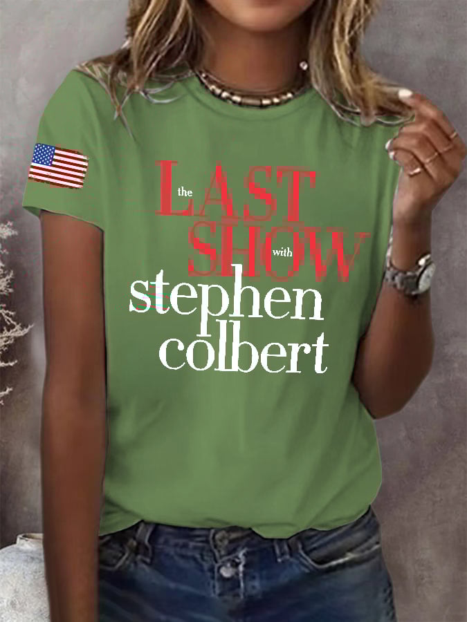 🔥Buy 3 Get 15% Off Retro Last Show Print T-Shirt