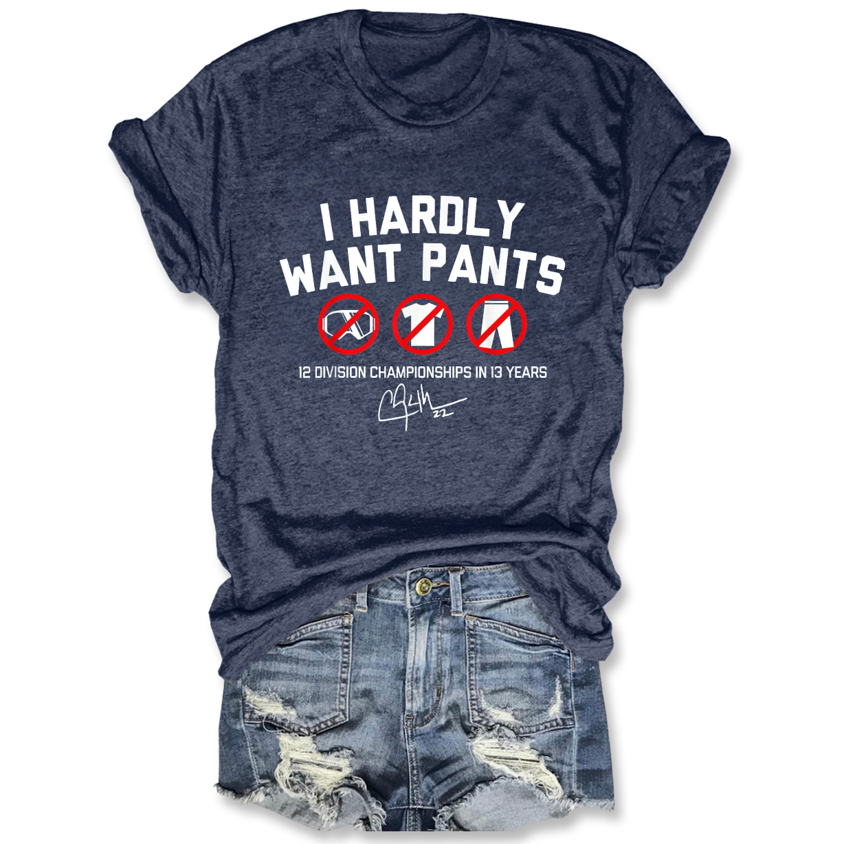 I Hardly Wait Pants Dodgers Tee