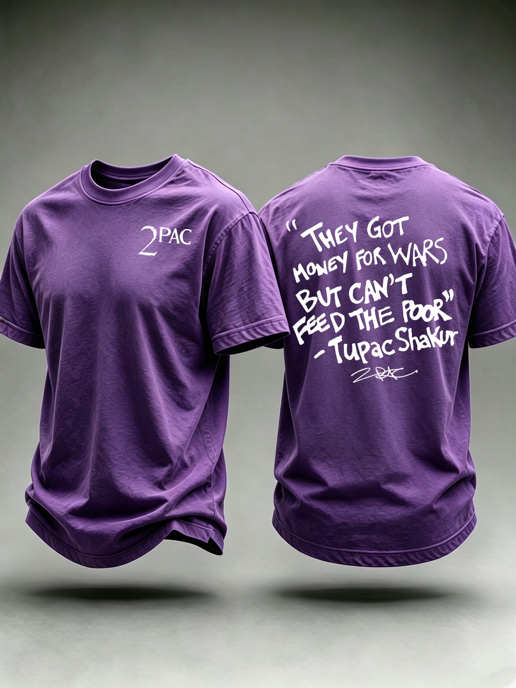 Men's They Got Money For Wars But Can't Feed The Poor Tee