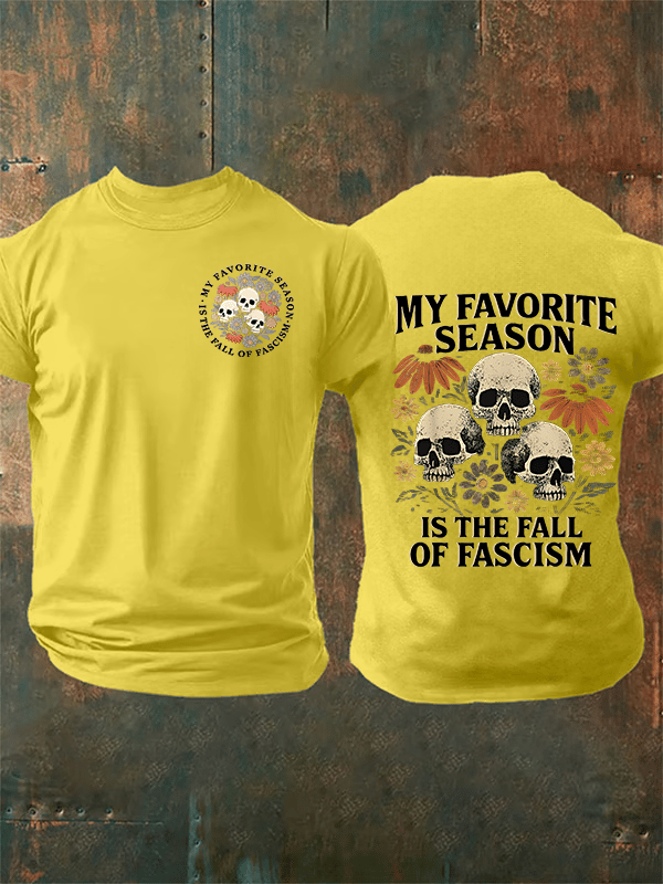 Men's MY FAVORITE SEASON Print T-shirt