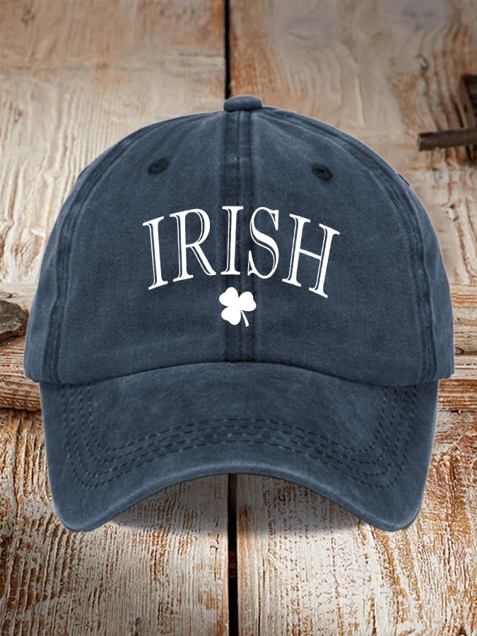St. Patrick's Day Lucky Shamrock Baseball Cap