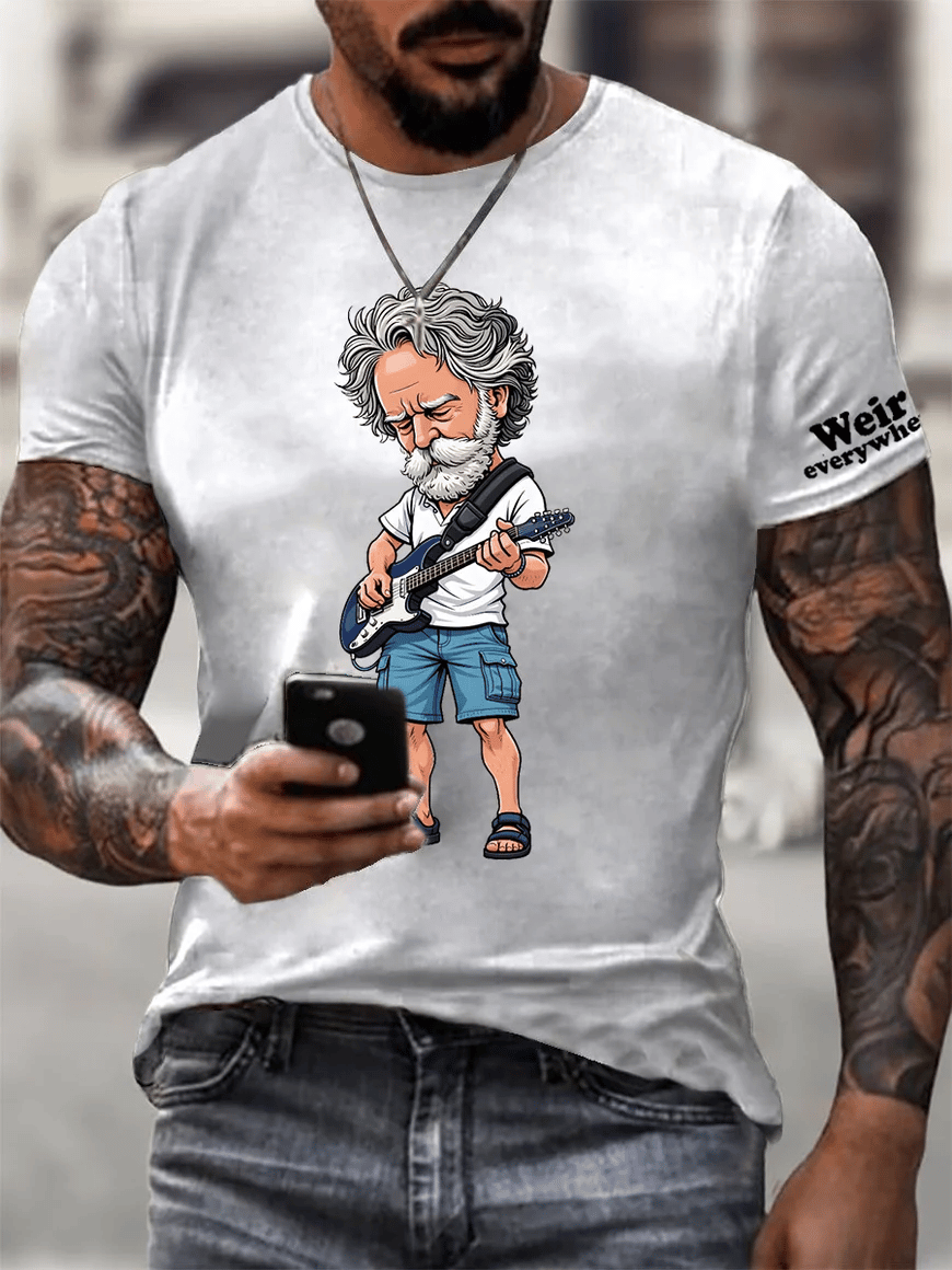 🔥Buy 3 Get 15% Off Men's Music Printed Casual T-shirt