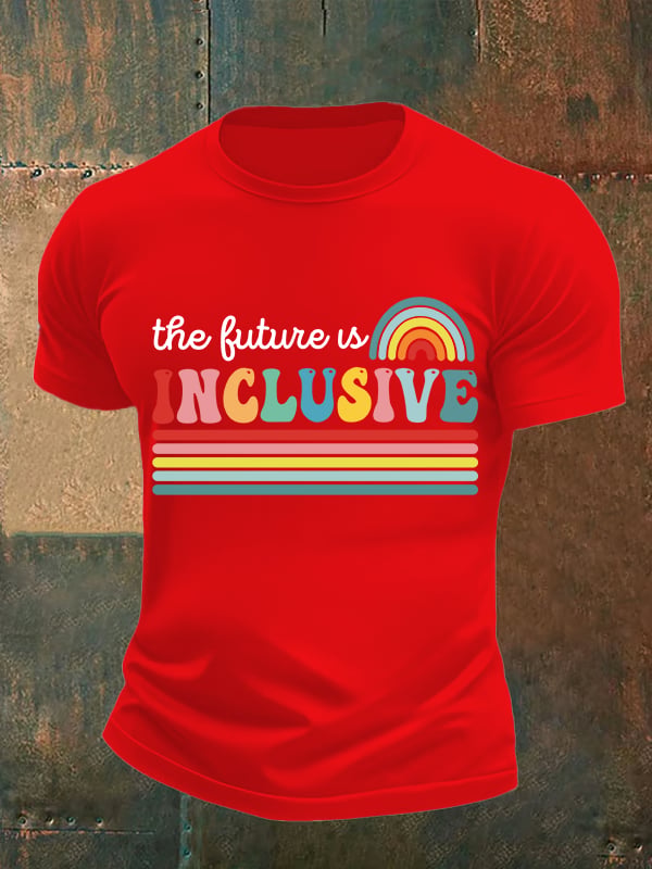 Men's The Future Is an Inclusive Print T-Shirt