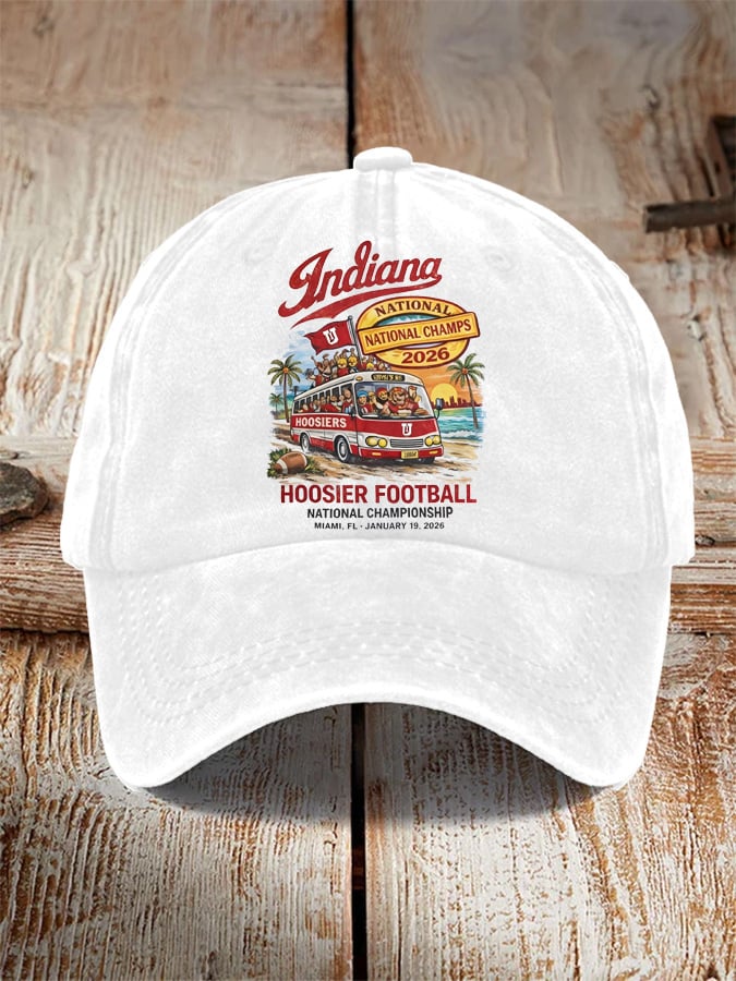 Unisex Football Printed Baseball Cap
