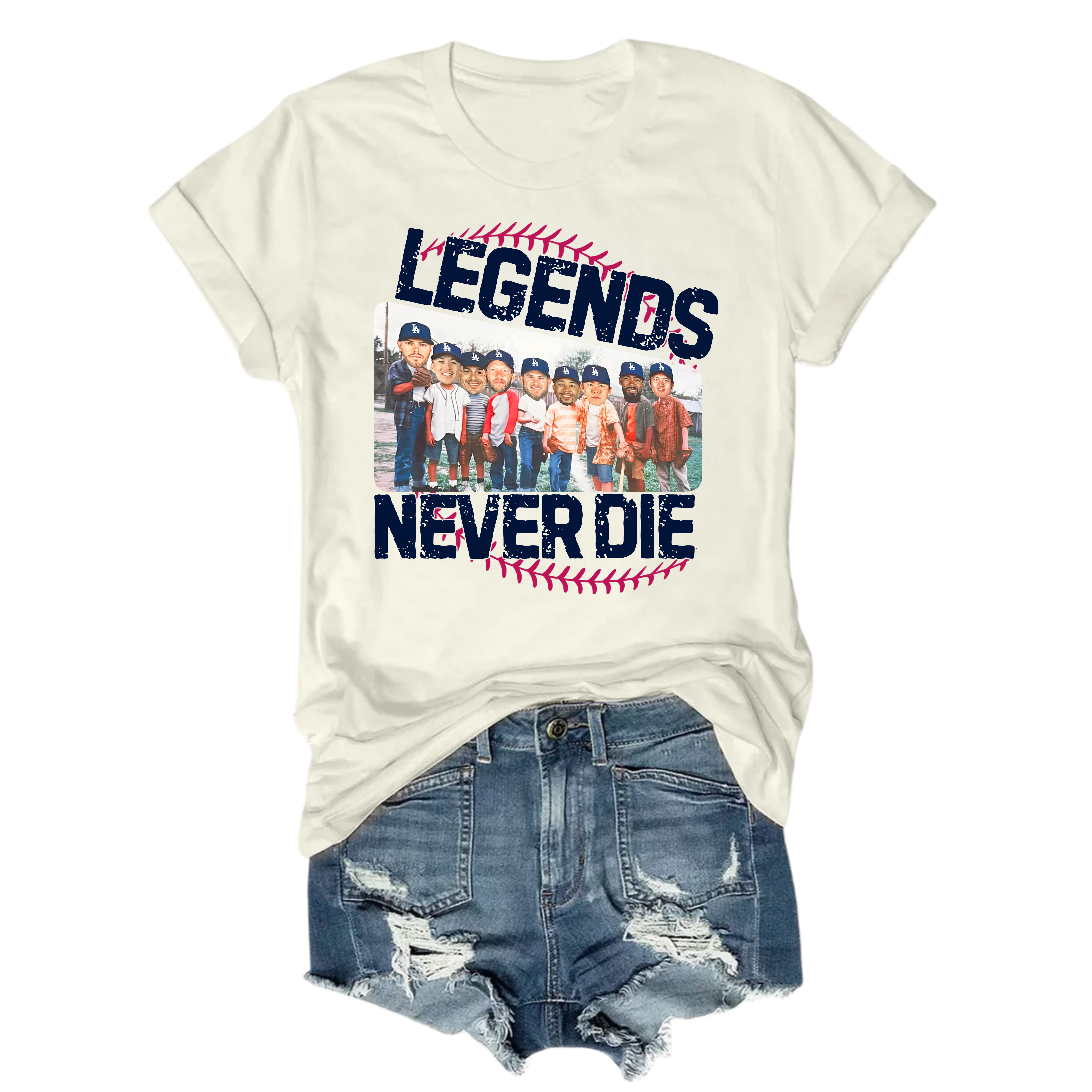 Legends Never Die Dodgers Tee