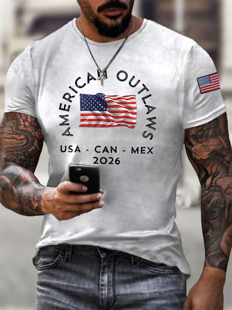 Men's USA Soccer Print T-shirt