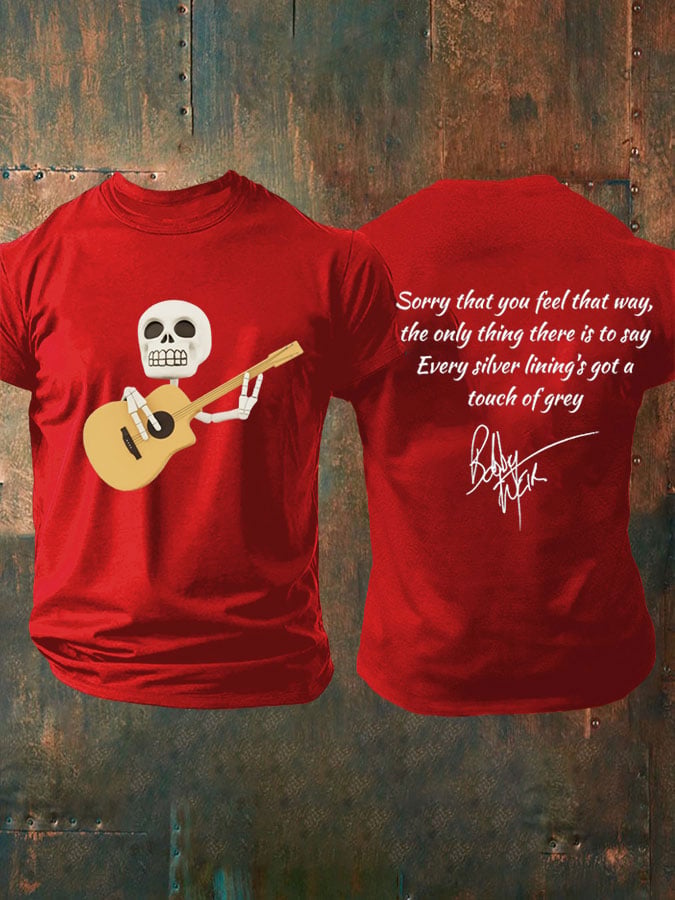 🔥Buy 3 Get 15% Off Men's Vintage Commemorative Rock Singer Print T-Shirt